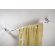 Porte-serviettes simple en laiton pour salle de bain